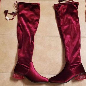 London Rag Rumple Women's Thigh-High Boots